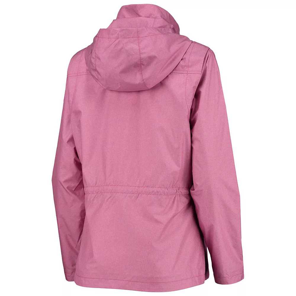 Women's Cutter & Buck Pink Carolina Panthers Packable Full-Zip WeatherTec Jacket 5 Women's Cutter & Buck Pink Carolina Panthers Packable Full-Zip WeatherTec Jacket - Image 3