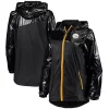 Women's G-III 4Her by Carl Banks Black Pittsburgh Steelers Double-Coverage Full-Zip Hoodie Jacket