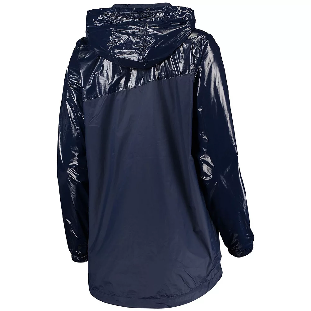 Women's G-III 4Her by Carl Banks Navy New England Patriots Double-Coverage Full-Zip Hoodie Jacket 6 Women's G-III 4Her by Carl Banks Navy New England Patriots Double-Coverage Full-Zip Hoodie Jacket - Image 4