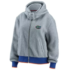 Women's WEAR by Erin Andrews Gray Florida Gators Sherpa Full-Zip Hoodie 7 Women's WEAR by Erin Andrews Gray Florida Gators Sherpa Full-Zip Hoodie -Tennessee Titans Gear shop 5375868 ALT2