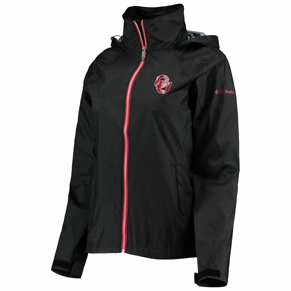 Women's Columbia Black Oklahoma Sooners Switchback Full-Zip Hoodie Jacket 5 Women's Columbia Black Oklahoma Sooners Switchback Full-Zip Hoodie Jacket - Image 3