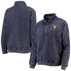 Women's Gameday Couture Navy West Virginia Mountaineers Unstoppable Chic Quilted Quarter-Zip Jacket 6 Women's Gameday Couture Navy West Virginia Mountaineers Unstoppable Chic Quilted Quarter-Zip Jacket -Tennessee Titans Gear shop 5378547 ALT