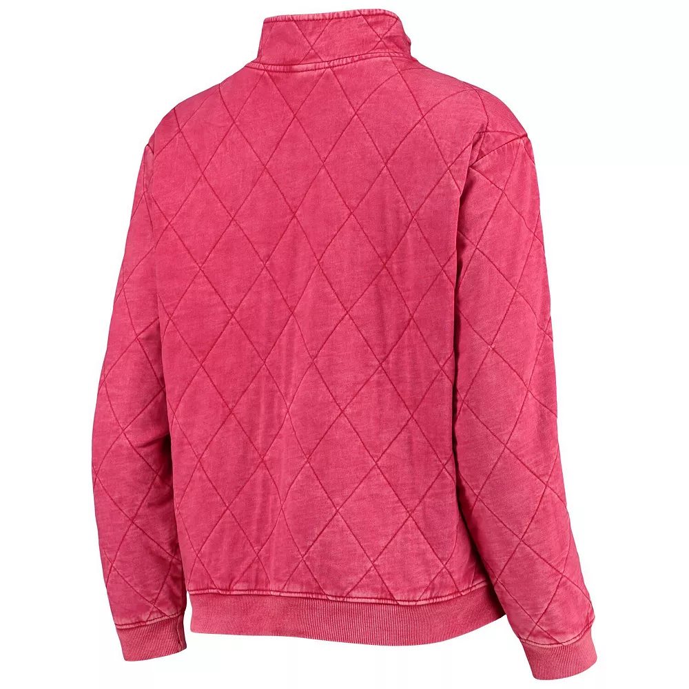 Women's Gameday Couture Scarlet Ohio State Buckeyes Unstoppable Chic Quilted Quarter-Zip Jacket 5 Women's Gameday Couture Scarlet Ohio State Buckeyes Unstoppable Chic Quilted Quarter-Zip Jacket - Image 3