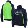 Women's G-III 4Her by Carl Banks College Navy/Neon Green Seattle Seahawks Backfield Raglan Full-Zip Track Jacket 1 Women's G-III 4Her by Carl Banks College Navy/Neon Green Seattle Seahawks Backfield Raglan Full-Zip Track Jacket -Tennessee Titans Gear shop 5391489