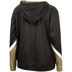 Women's Mitchell & Ness Black New Orleans Saints Half-Zip Windbreaker Hoodie 9 Women's Mitchell & Ness Black New Orleans Saints Half-Zip Windbreaker Hoodie -Tennessee Titans Gear shop 5427218 ALT3