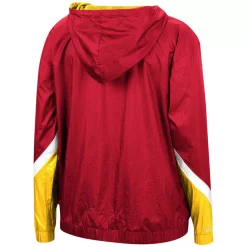 Women's Mitchell & Ness Red Kansas City Chiefs Half-Zip Windbreaker Hoodie 7 Women's Mitchell & Ness Red Kansas City Chiefs Half-Zip Windbreaker Hoodie -Tennessee Titans Gear shop 5427246 ALT3