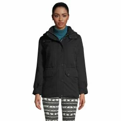 Alternative view of Petite Lands' End Expedition Down Waterproof Winter Jacket