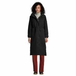Alternative view of Petite Lands' End Expedition Down Waterproof Long Winter Coat