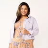 Plus Size Sonoma Goods For Life® Premium Over-Dyed Jacket 2 Plus Size Sonoma Goods For Life® Premium Over-Dyed Jacket -Tennessee Titans Gear shop 5511545 April Lavender