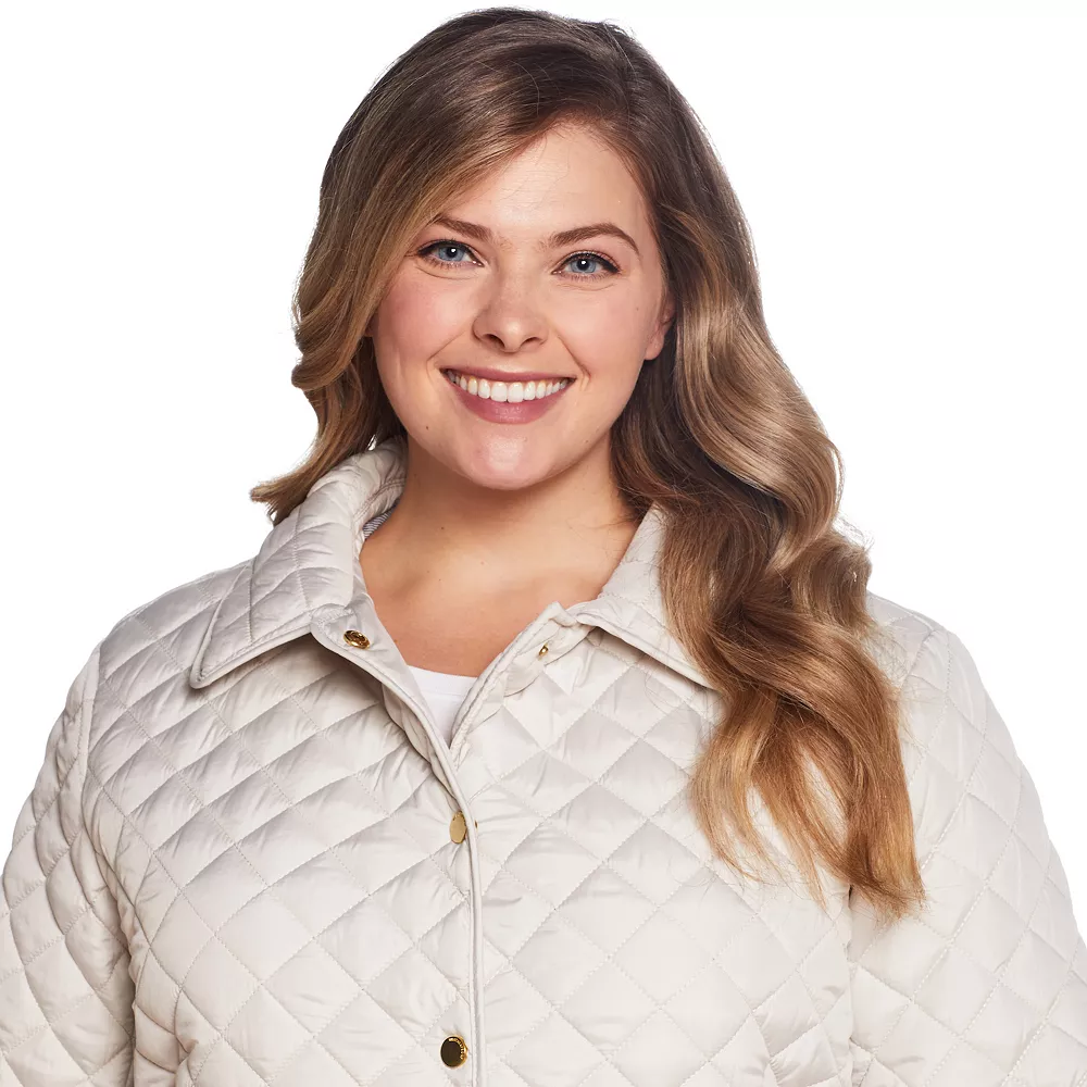 Plus Size Weathercast Quilted Barn Jacket 6 Plus Size Weathercast Quilted Barn Jacket - Image 4