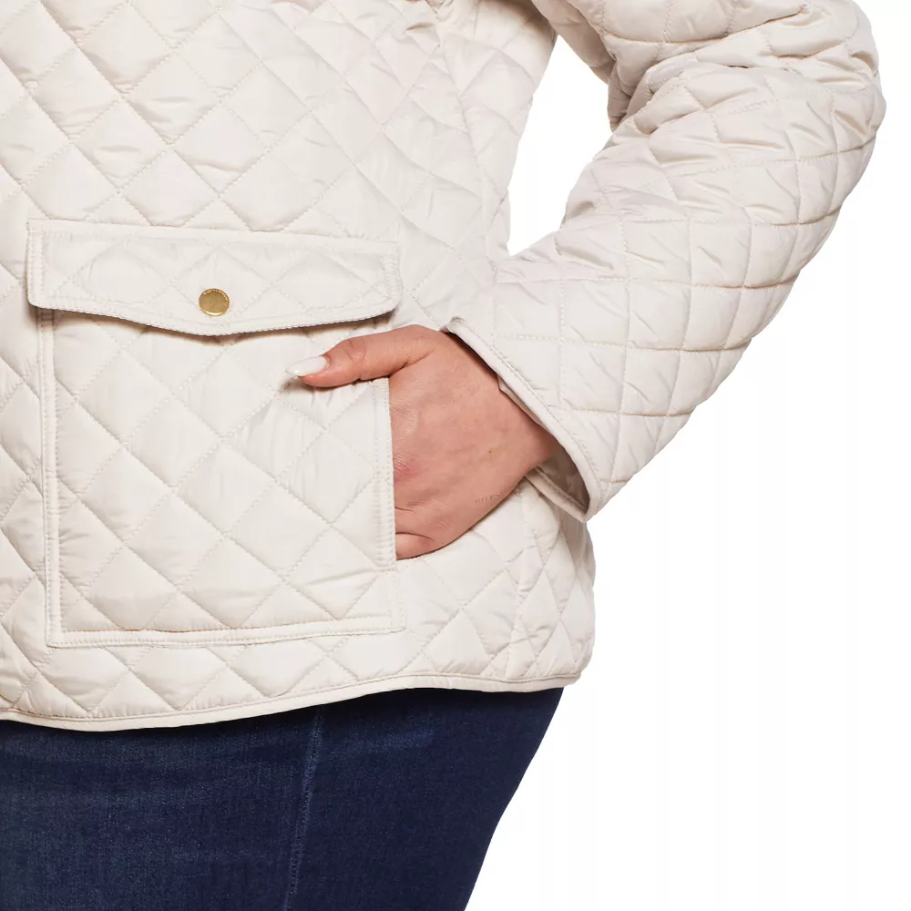 Plus Size Weathercast Quilted Barn Jacket 7 Plus Size Weathercast Quilted Barn Jacket - Image 5