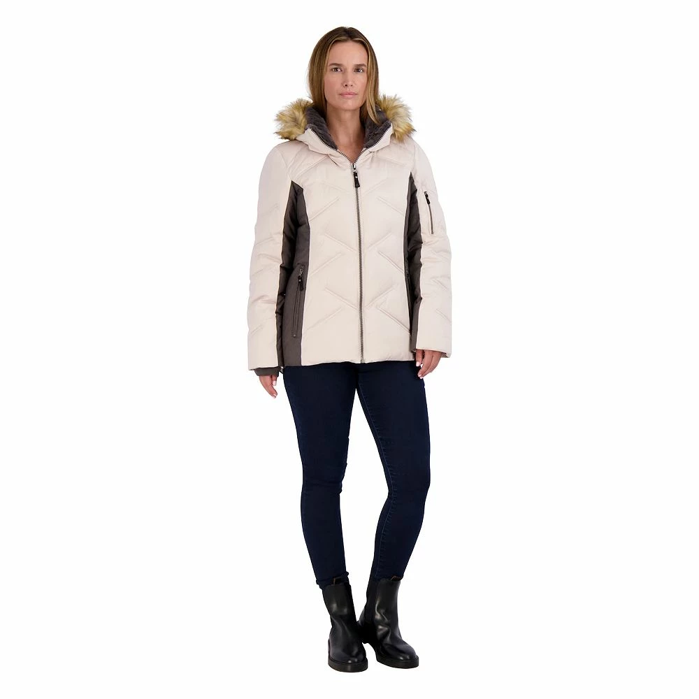 Women's ZeroXposur Faux-Fur Hood Quilted Puffer Coat 10 Women's ZeroXposur Faux-Fur Hood Quilted Puffer Coat - Image 8