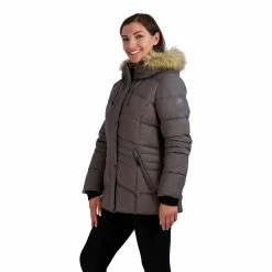 Women's ZeroXposur Tessa Faux-Fur Hood Quilted Parka 15 Women's ZeroXposur Tessa Faux-Fur Hood Quilted Parka -Tennessee Titans Gear shop 5560458 ALT2