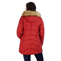 Women's ZeroXposur Freya Faux-Fur Hood Quilted Walker Coat 10 Women's ZeroXposur Freya Faux-Fur Hood Quilted Walker Coat -Tennessee Titans Gear shop 5560460 ALT