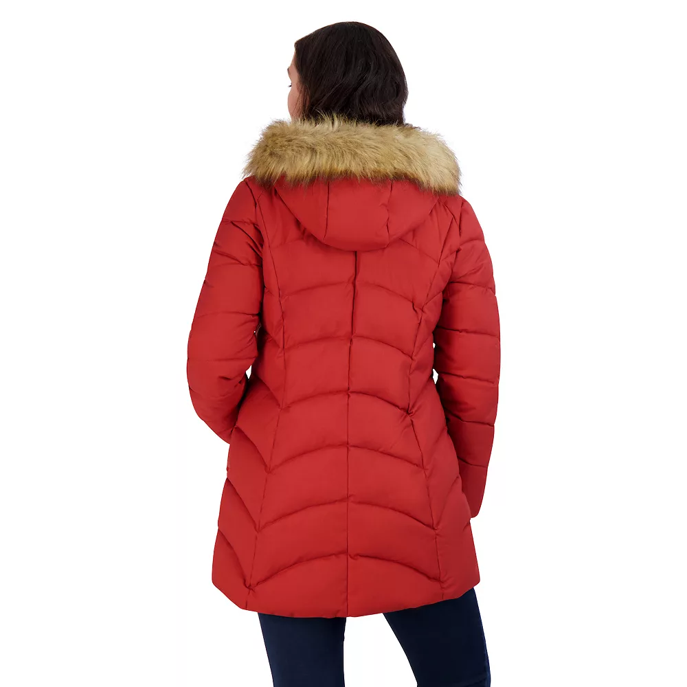 Women's ZeroXposur Freya Faux-Fur Hood Quilted Walker Coat 6 Women's ZeroXposur Freya Faux-Fur Hood Quilted Walker Coat - Image 4