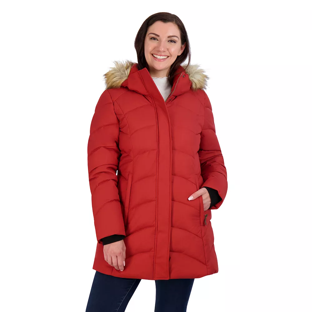 Women's ZeroXposur Freya Faux-Fur Hood Quilted Walker Coat 5 Women's ZeroXposur Freya Faux-Fur Hood Quilted Walker Coat - Image 3