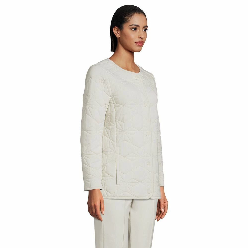 Women's Lands' End Insulated Cotton Long Jacket 9 Women's Lands' End Insulated Cotton Long Jacket - Image 7