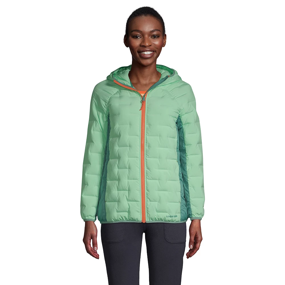 Women's Lands' End Hooded Insulated Down Jacket 5 Women's Lands' End Hooded Insulated Down Jacket - Image 3