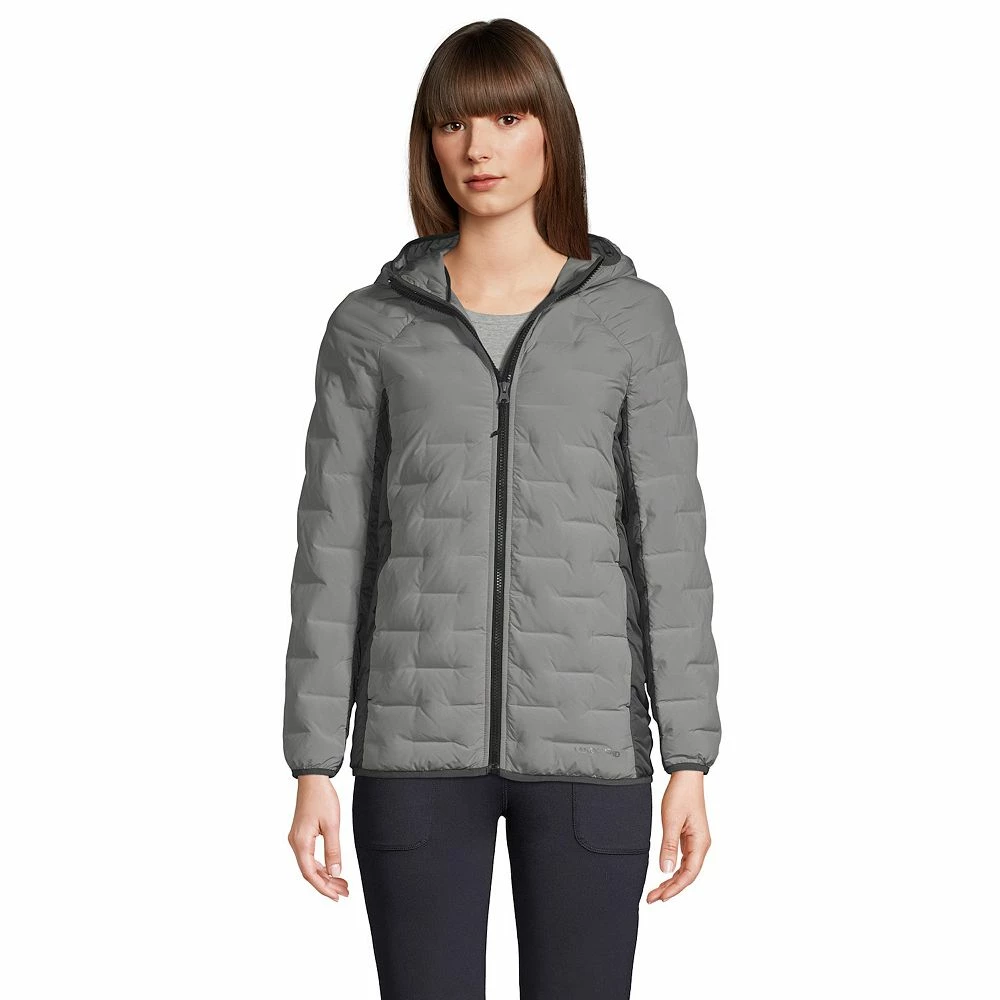 Women's Lands' End Hooded Insulated Down Jacket 3 Women's Lands' End Hooded Insulated Down Jacket