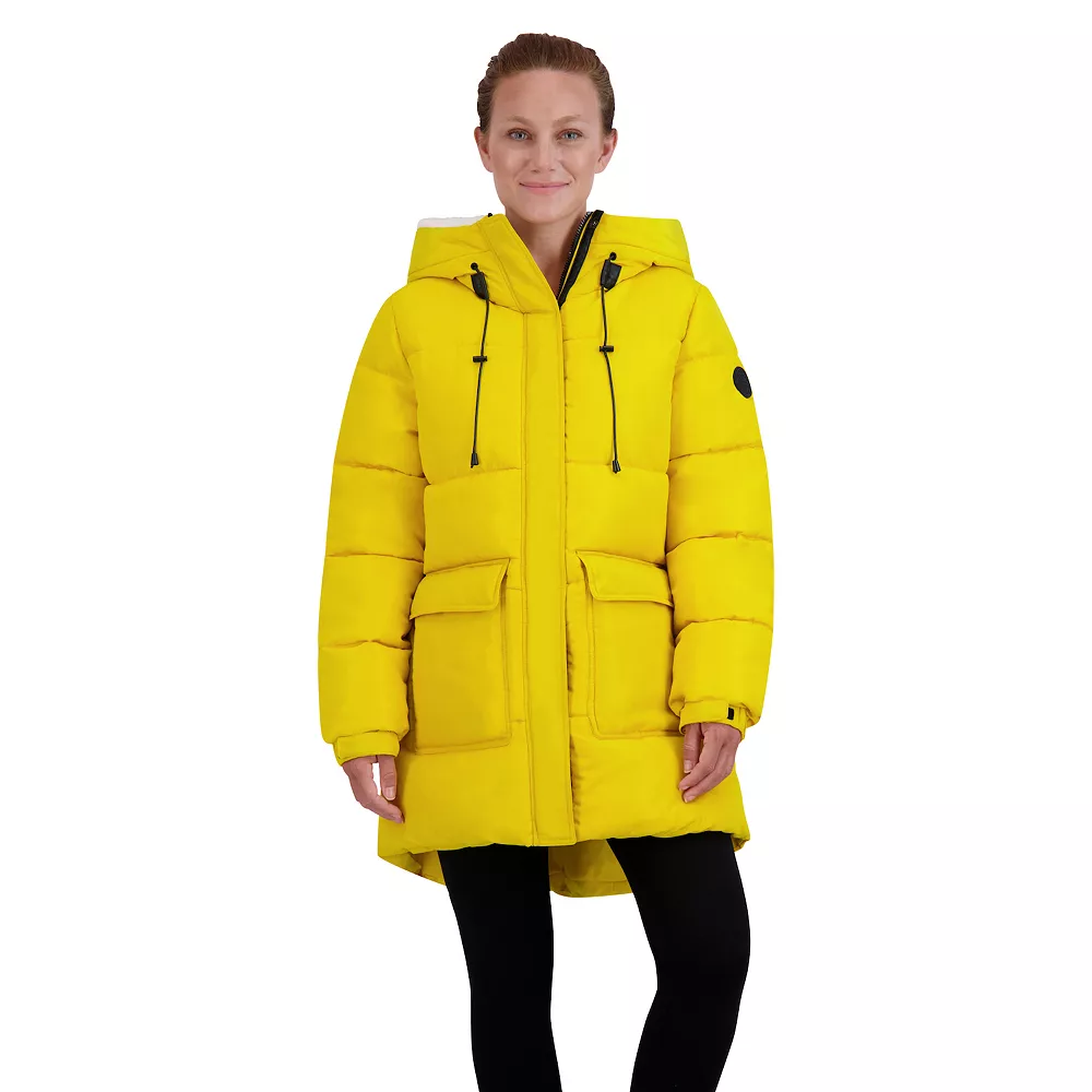 Juniors' madden girl Long Puffer Coat 4 Juniors' madden girl Long Puffer Coat - Image 2