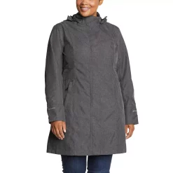 Alternative view of Plus Size Eddie Bauer Girl on the Go Active Trench Coat