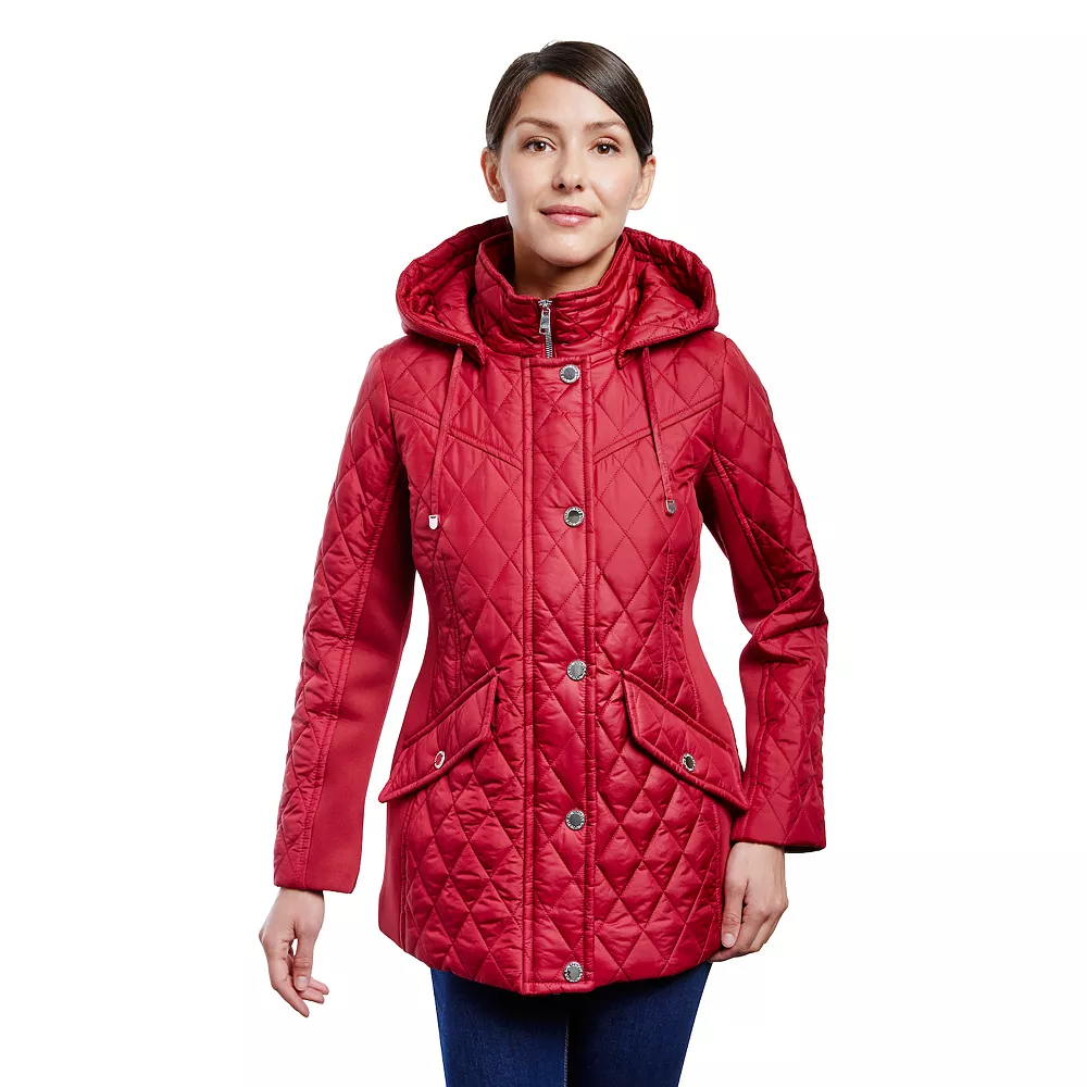 Women's London Fog Hood Water-Resistant Coat 6 Women's London Fog Hood Water-Resistant Coat - Image 4