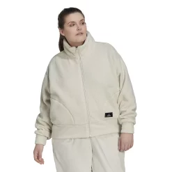 Plus Size adidas Holiday Fleece Jacket