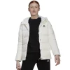Women's adidas Helionic Outdoor Hooded Down Jacket -Tennessee Titans Gear shop 5652121