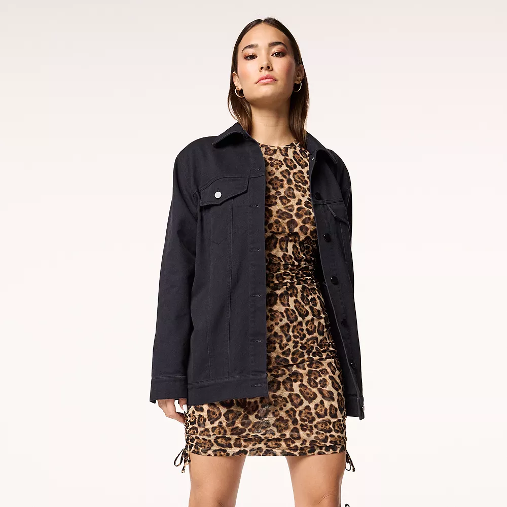 Women's INTEMPO Oversize Jean Jacket 3 Women's INTEMPO Oversize Jean Jacket