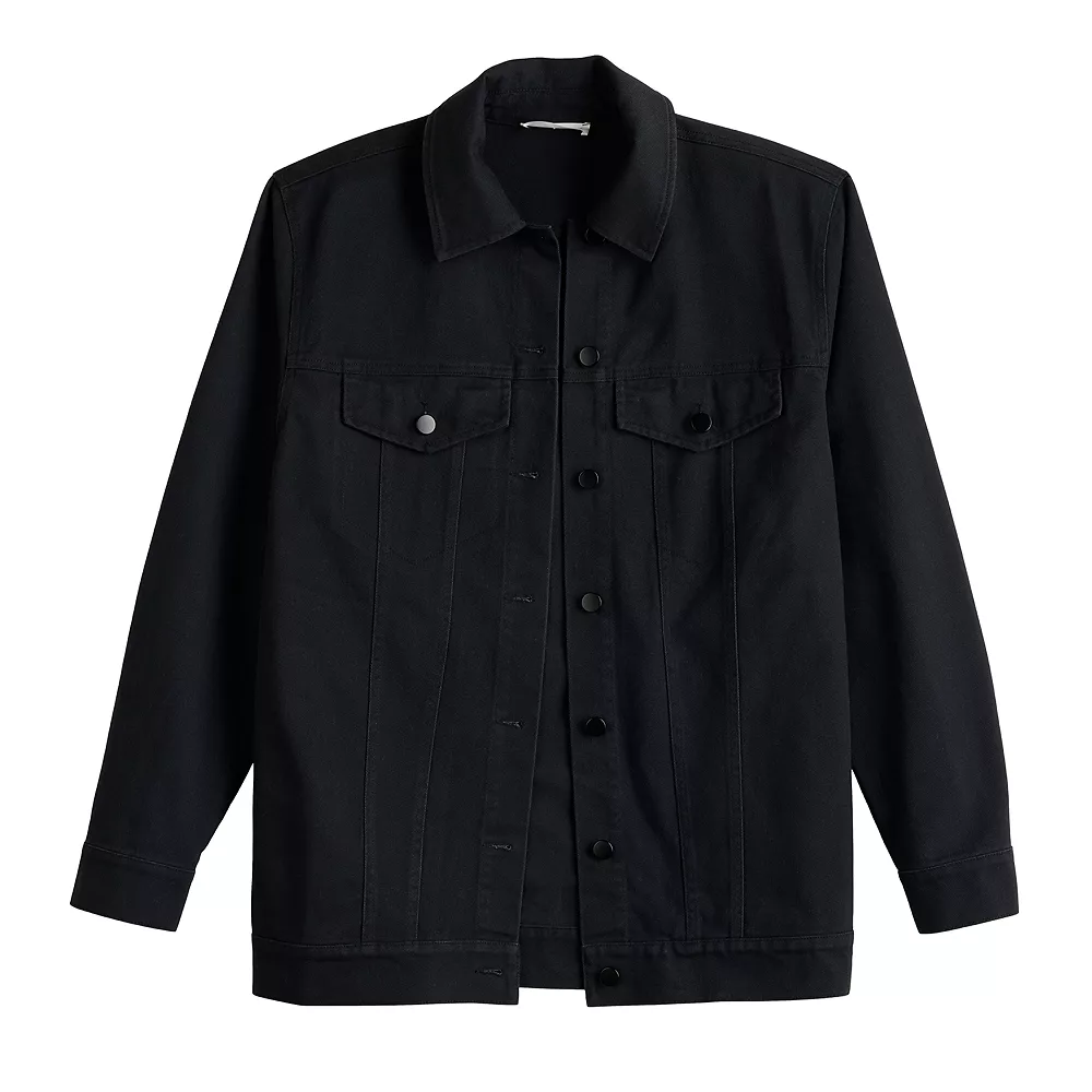 Women's INTEMPO Oversize Jean Jacket 6 Women's INTEMPO Oversize Jean Jacket - Image 4