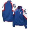 Women's Starter Royal/Red Philadelphia 76ers Fan Girl Satin Raglan Full-Zip Jacket 2 Women's Starter Royal/Red Philadelphia 76ers Fan Girl Satin Raglan Full-Zip Jacket -Tennessee Titans Gear shop 5727641