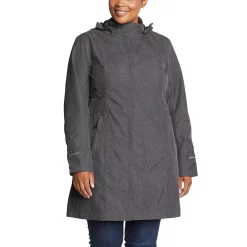 Plus Size Eddie Bauer Girl On The Go Trench Coat