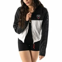 Women's The Wild Collective Black D.C. United Anthem Full-Zip Jacket 5 Women's The Wild Collective Black D.C. United Anthem Full-Zip Jacket -Tennessee Titans Gear shop 5751881 ALT
