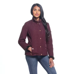 Alternative view of Women's Weathercast Velboa-Lined Quilted Jacket