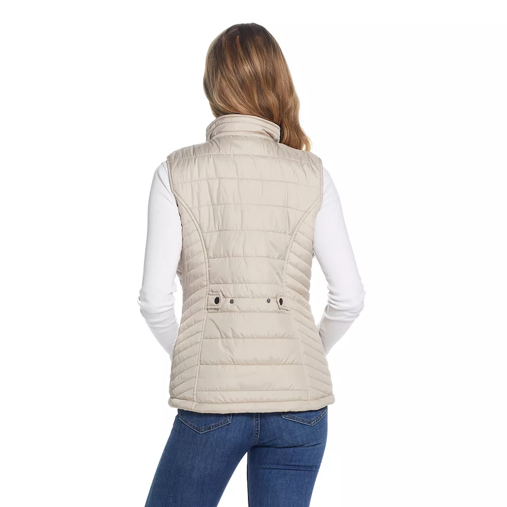 Women's Weathercast Plush Lined Puffer Vest 7 Women's Weathercast Plush Lined Puffer Vest - Image 5