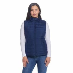 Women's Weathercast Plush Lined Puffer Vest 16 Women's Weathercast Plush Lined Puffer Vest -Tennessee Titans Gear shop 5764948 Navy