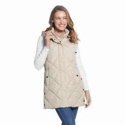Alternative view of Women's Weathercast Quilted Hood Vest