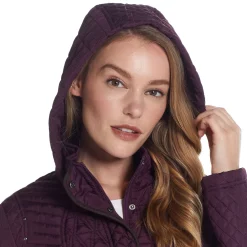 Women's Weathercast Faux-Suede Trim Quilted Jacket 23 Women's Weathercast Faux-Suede Trim Quilted Jacket -Tennessee Titans Gear shop 5764954 ALT7