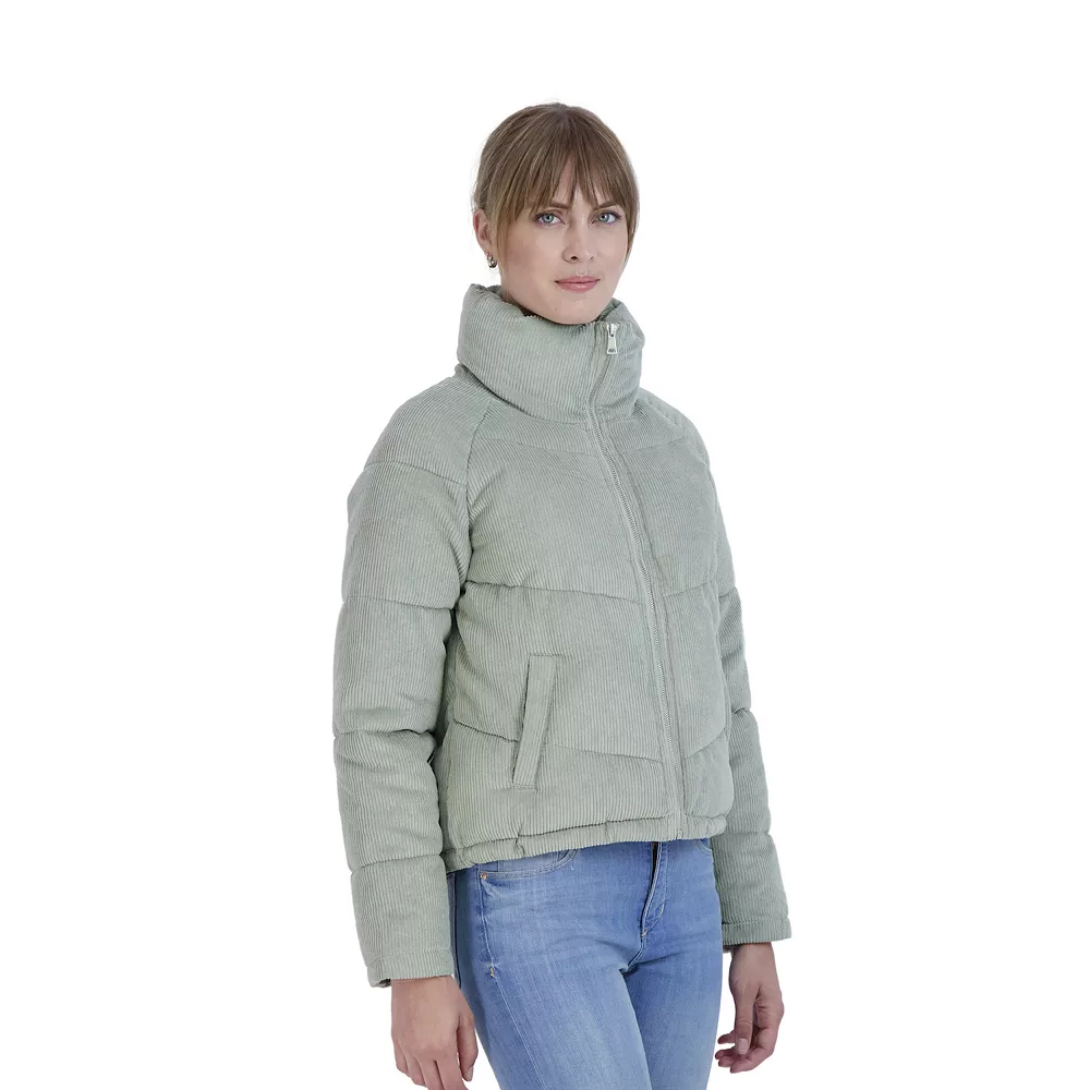 Juniors' Sebby Corduroy Puffer Coat 6 Juniors' Sebby Corduroy Puffer Coat - Image 4
