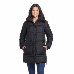 Women's Weathercast Heavyweight Puffer Jacket -Tennessee Titans Gear shop 5764987 Black