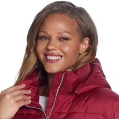 Plus Size Weathercast Hood Puffer Coat 21 Plus Size Weathercast Hood Puffer Coat -Tennessee Titans Gear shop 5764994 ALT5