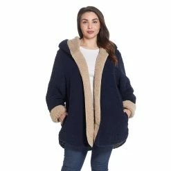 Women's Weathercast Reversible Fleece Hoodie 18 Women's Weathercast Reversible Fleece Hoodie -Tennessee Titans Gear shop 5764999 Navy Tan