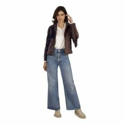 Women's Wrangler Fringe Faux-Suede Jacket 12 Women's Wrangler Fringe Faux-Suede Jacket -Tennessee Titans Gear shop 5765762 ALT3