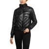 Women's Kendall & Kylie Down Bomber Jacket 2 Women's Kendall & Kylie Down Bomber Jacket -Tennessee Titans Gear shop 5890854 Black