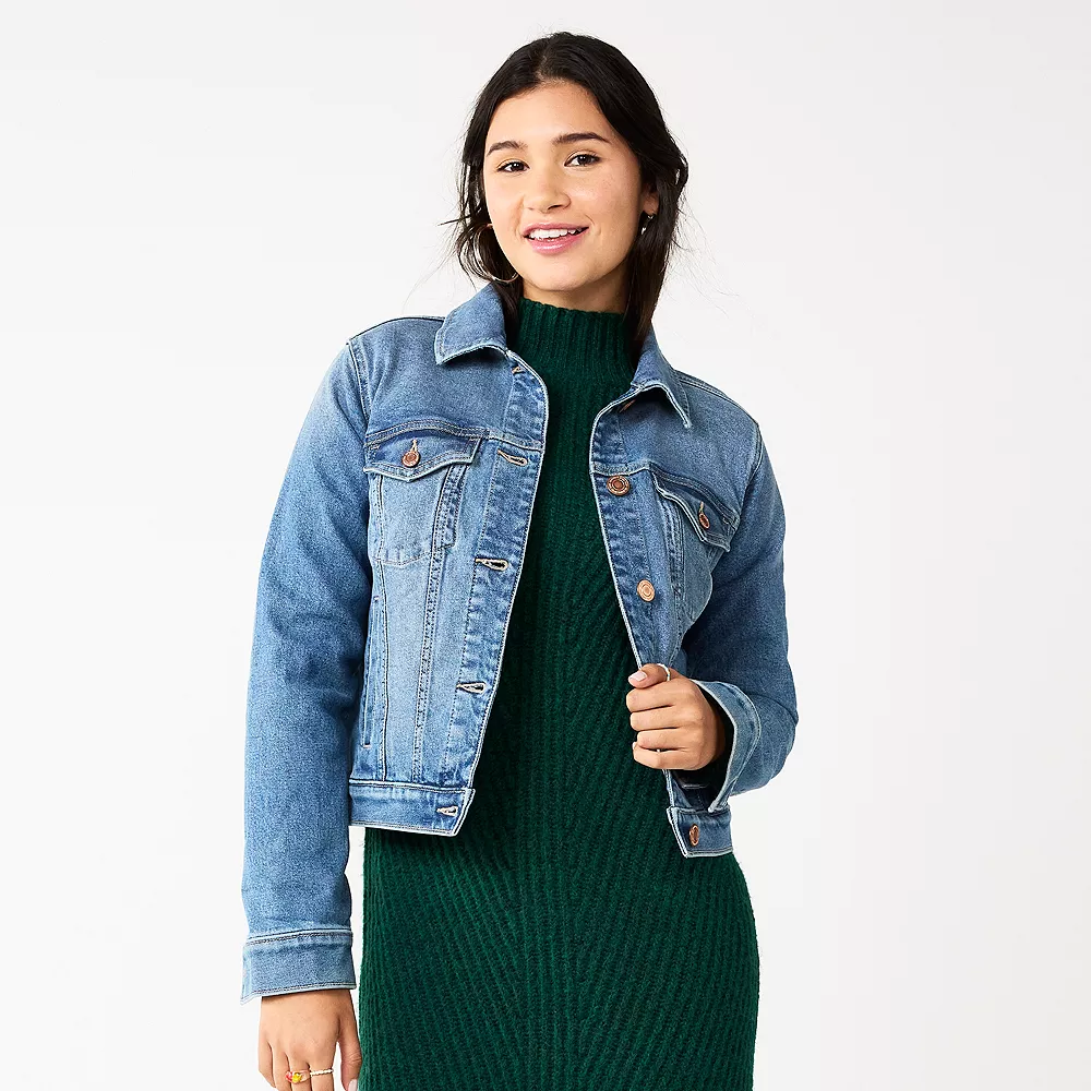 Juniors' SO® Essential Denim Jacket 3 Juniors' SO® Essential Denim Jacket