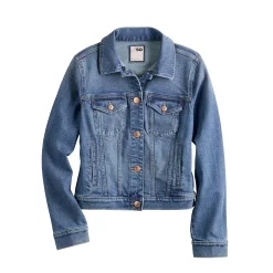 Juniors' SO® Essential Denim Jacket 7 Juniors' SO® Essential Denim Jacket -Tennessee Titans Gear shop 5905723 ALT5