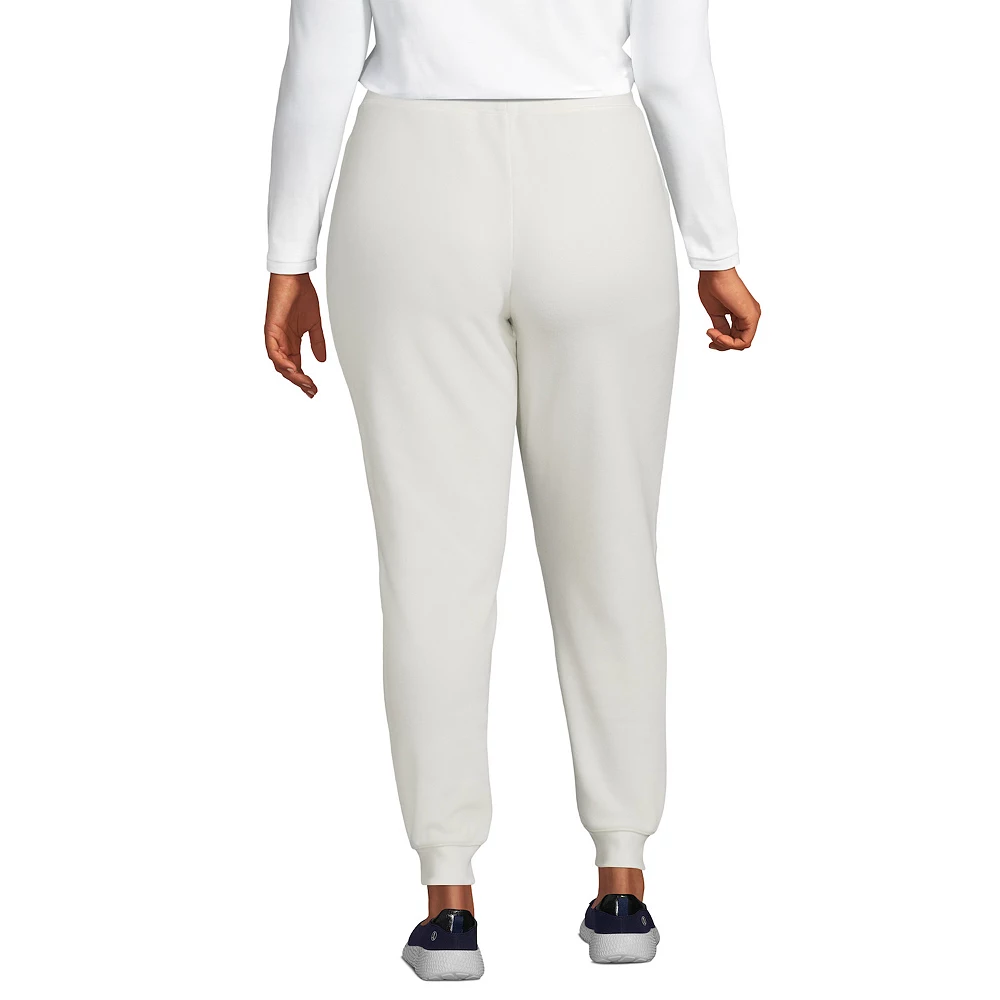 Plus Size Lands' End Fleece Jogger Pants 7 Plus Size Lands' End Fleece Jogger Pants - Image 5