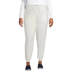 Plus Size Lands' End Fleece Jogger Pants 9 Plus Size Lands' End Fleece Jogger Pants -Tennessee Titans Gear shop 5914125 Ivory