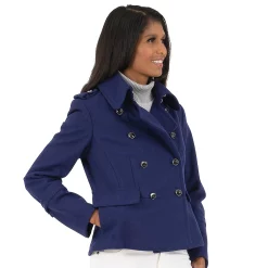 Petite Fleet Street Military Crop Wool-Blend Jacket -Tennessee Titans Gear shop 5923724 ALT2