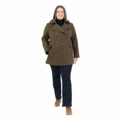 Plus Size Fleet Street Hooded Wool-Blend Peacoat 12 Plus Size Fleet Street Hooded Wool-Blend Peacoat -Tennessee Titans Gear shop 5923727 ALT4